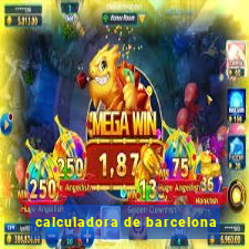 calculadora de barcelona